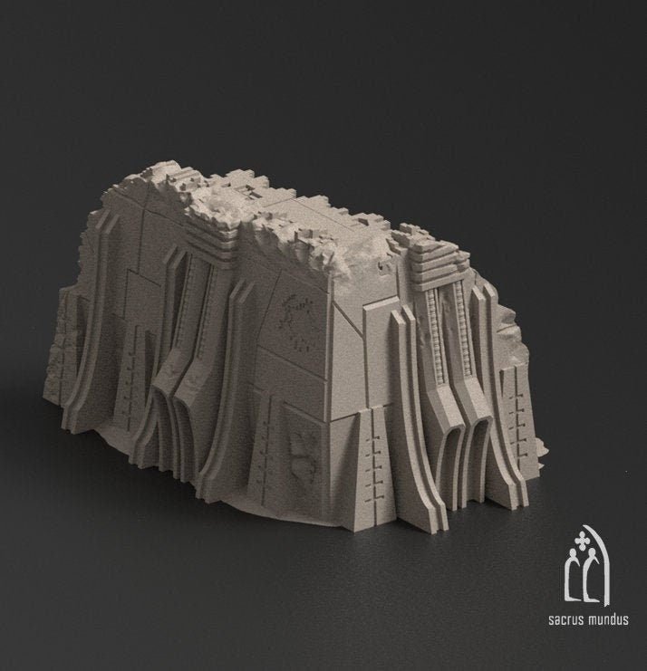 2 Story Ruin - Davonis the Ancient Burial Site - Sacrus Mundus Designs - Sigmarite Boutique