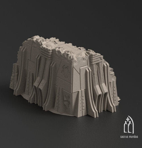 2 Story Ruin - Davonis the Ancient Burial Site - Sacrus Mundus Designs - Sigmarite Boutique