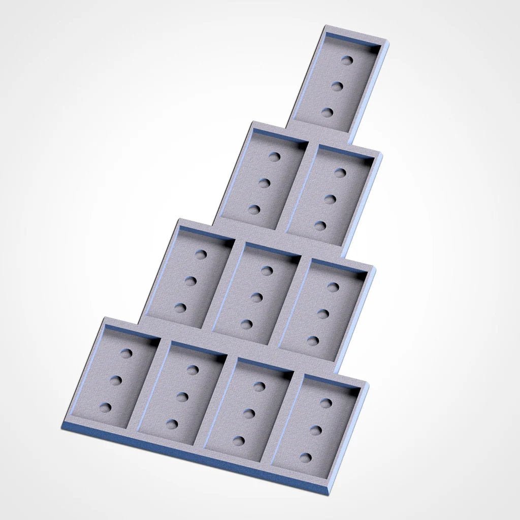 25x50mm to 30x60mm Rectangular Lance Adaptor Trays - Txarli Factory Designs - Sigmarite Boutique