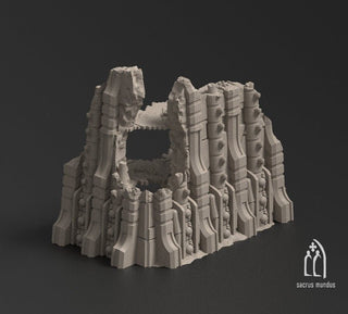 3 Story Ruin B - Davonis the Ancient Burial Site - Sacrus Mundus Designs - Sigmarite Boutique