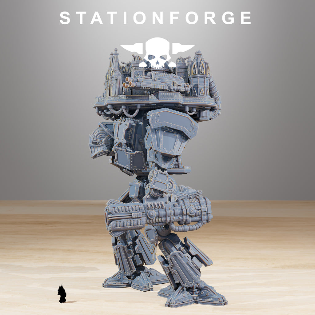 Scavenger Trident - Massive Resin Titan Walker for Sci Fi Wargaming - StationForge