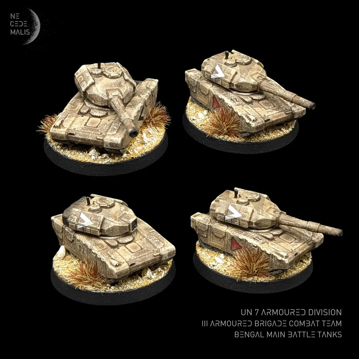 Bengal MBT - Epic Scale Sci-Fi Main Battle Tank- Wardaddy Studios