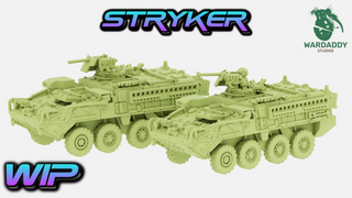 Stryker ICV / Recon - Modern US Armoured Vehicle Miniature - Wardaddy Studios