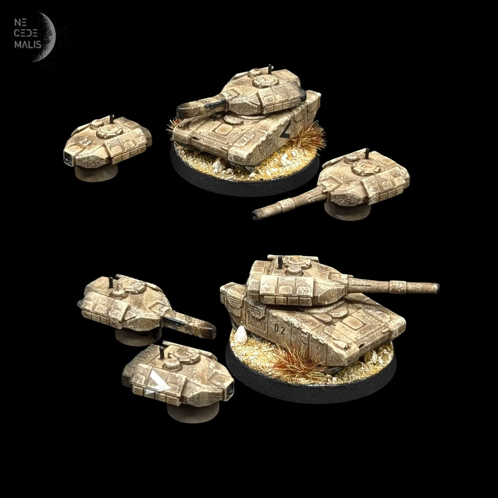 Bengal MBT - Epic Scale Sci-Fi Main Battle Tank- Wardaddy Studios