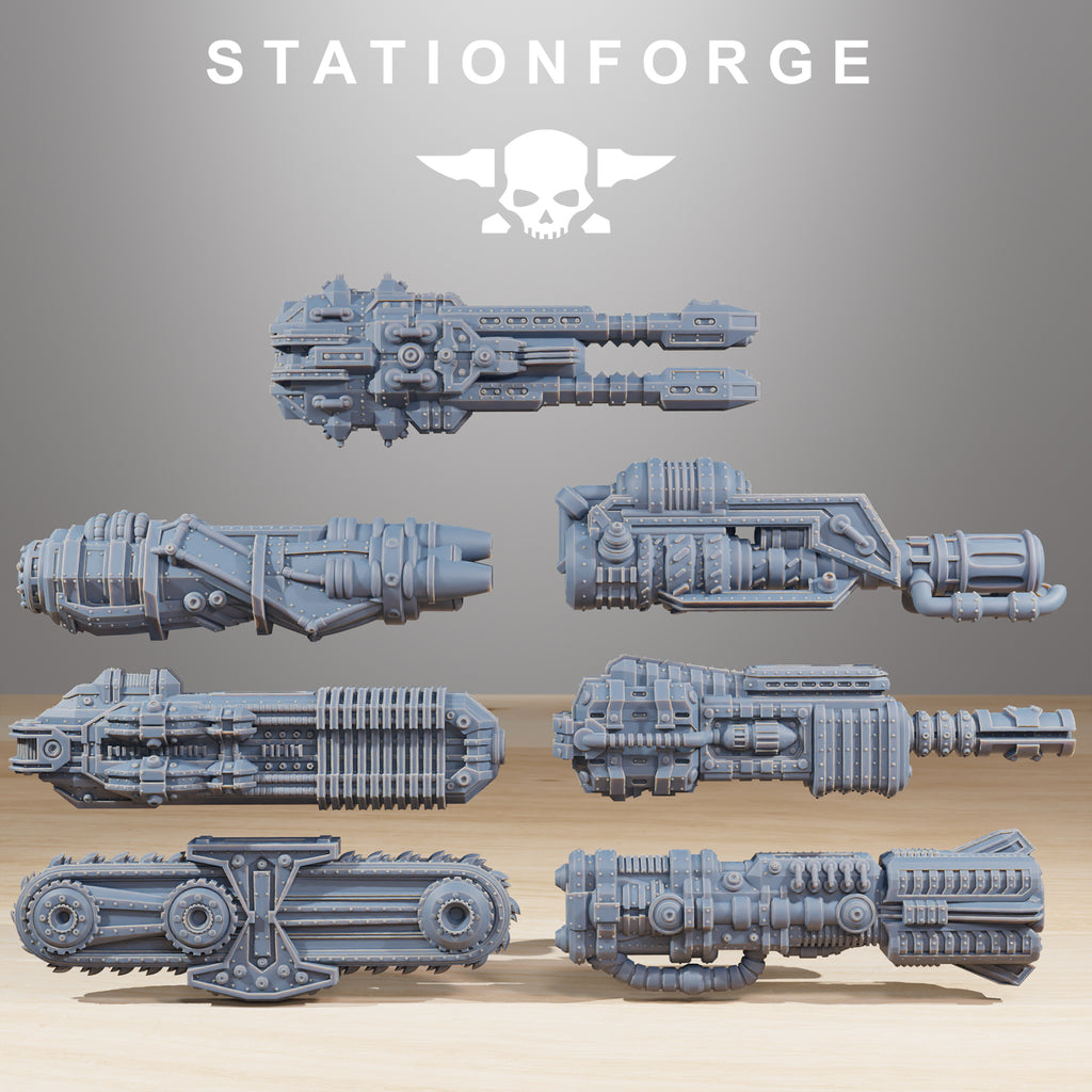 Scavenger Trident - Massive Resin Titan Walker for Sci Fi Wargaming - StationForge