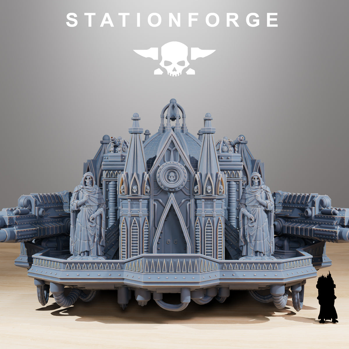 Scavenger Trident - Massive Resin Titan Walker for Sci Fi Wargaming - StationForge