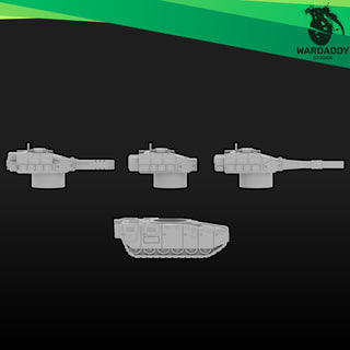Bengal MBT - Epic Scale Sci-Fi Main Battle Tank- Wardaddy Studios
