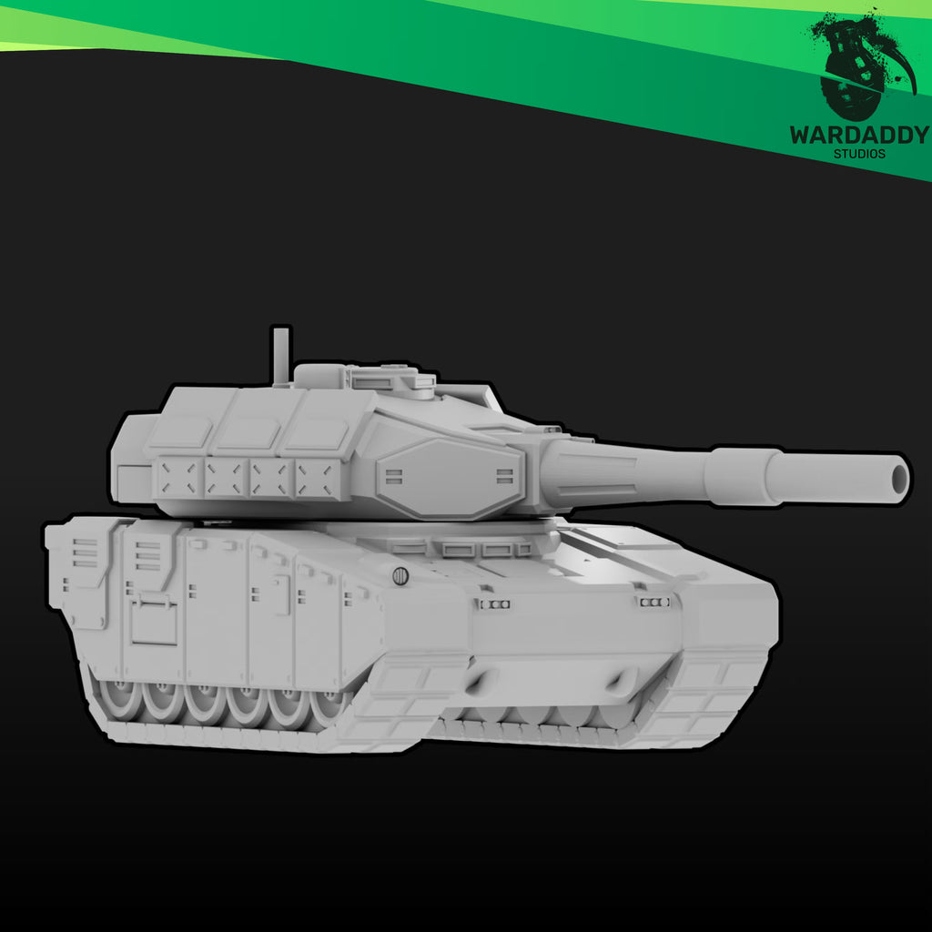 Bengal MBT - Epic Scale Sci-Fi Main Battle Tank- Wardaddy Studios
