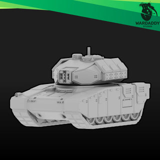 Bengal MBT - Epic Scale Sci-Fi Main Battle Tank- Wardaddy Studios
