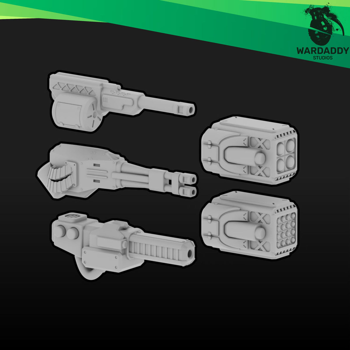 Gladiator MKII Walker - Epic Scale Sci-Fi Combat Mech - Wardaddy Studios