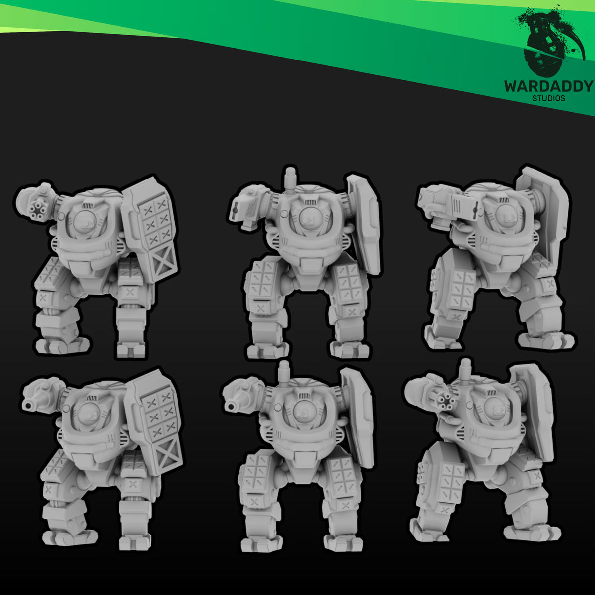 Ogre Hardsuits - Epic Scale Sci-Fi Combat Suits - Wardaddy Studios