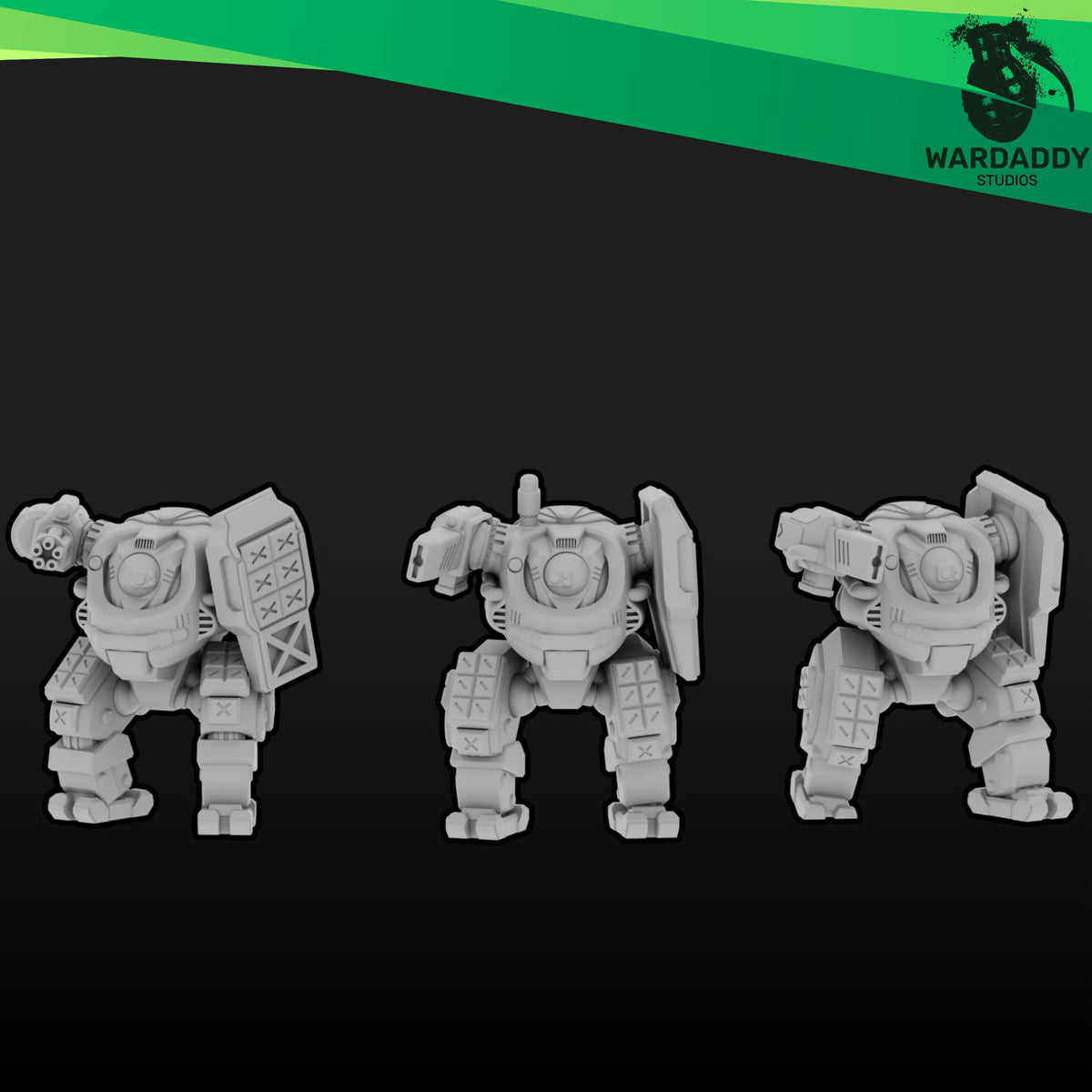 Ogre Hardsuits - Epic Scale Sci-Fi Combat Suits - Wardaddy Studios