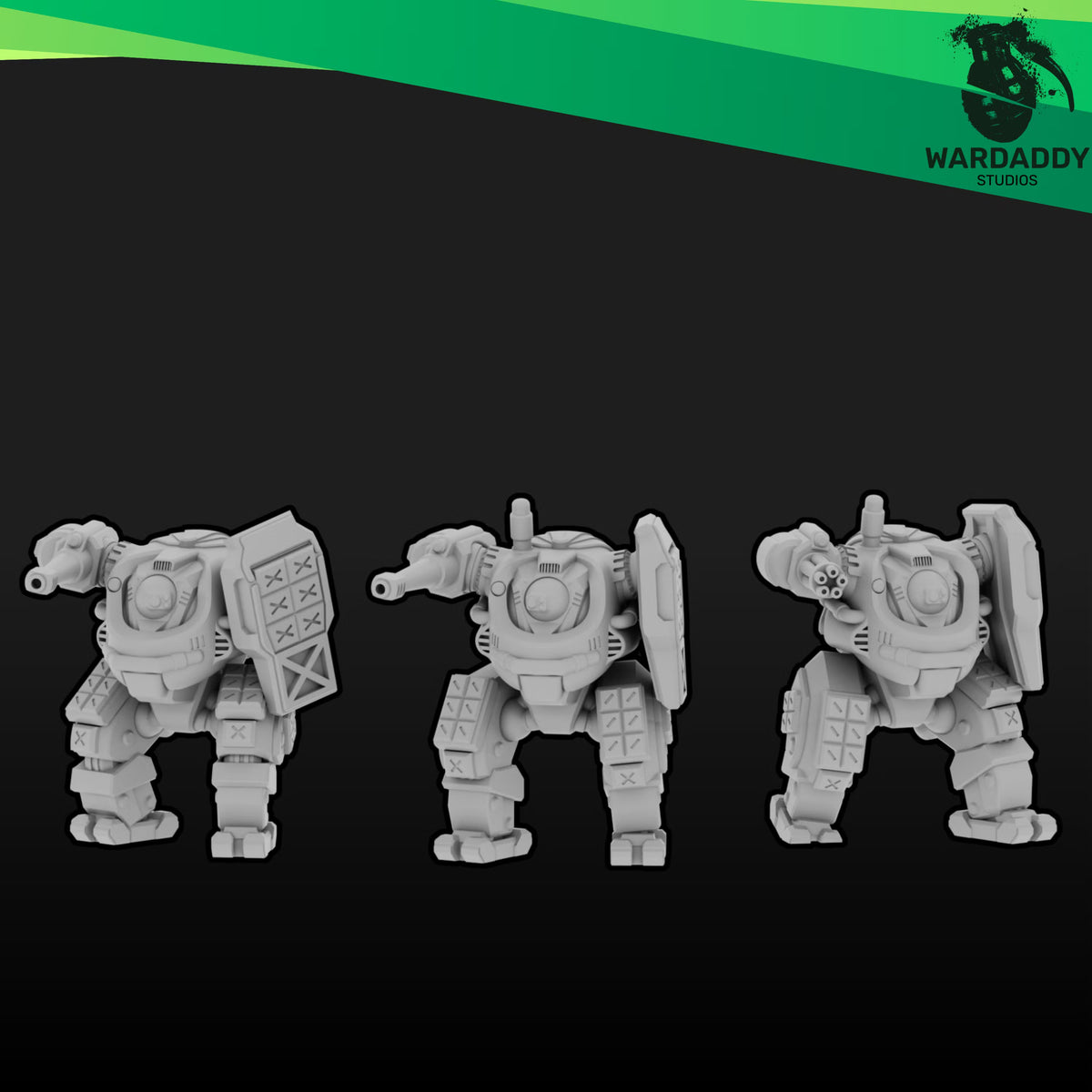 Ogre Hardsuits - Epic Scale Sci-Fi Combat Suits - Wardaddy Studios