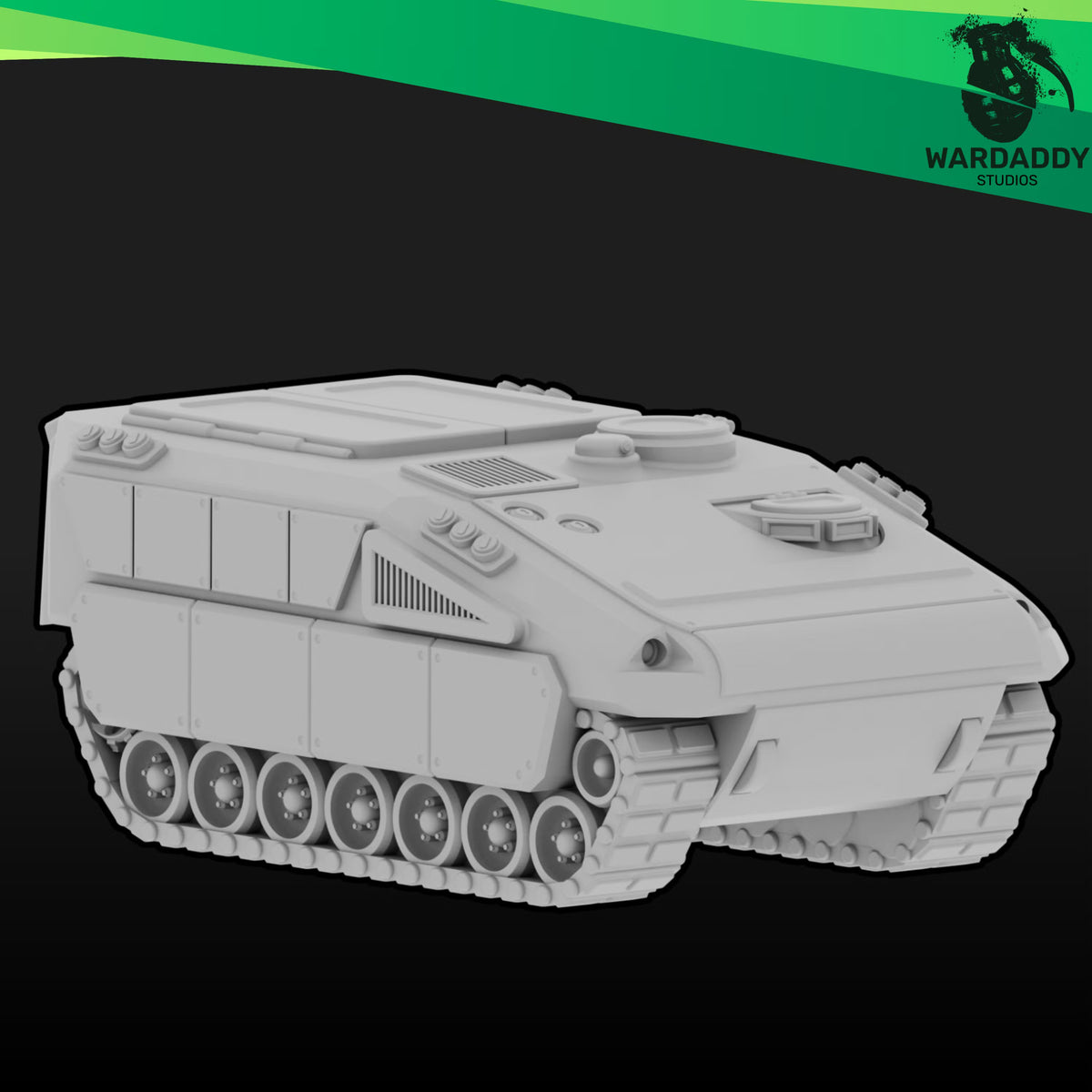 M122 APC / IFV - Epic Scale Sci-Fi Tracked Armoured Vehicle - Wardaddy Studios
