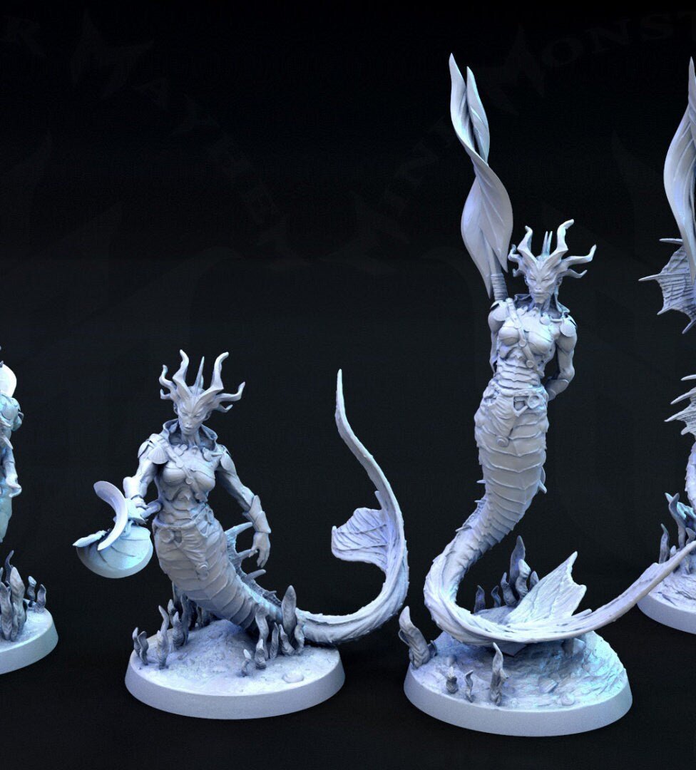 Abyssal Serpents - Depths of the Abyss - Mini Monster Mayhem - Sigmarite Boutique