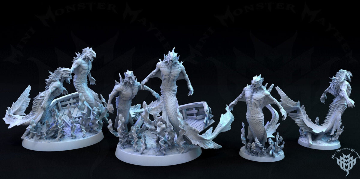 Abyssal Serpents - Depths of the Abyss - Mini Monster Mayhem - Sigmarite Boutique