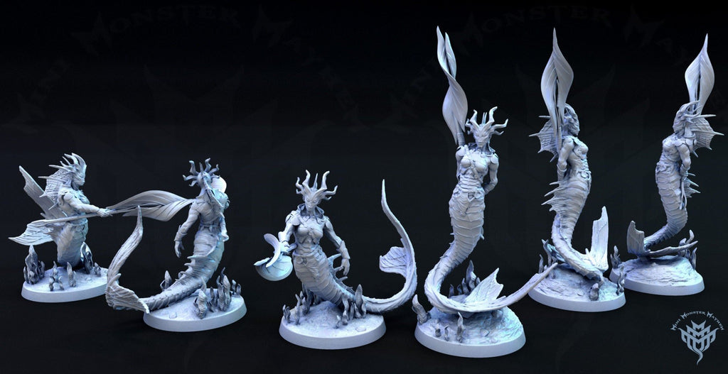 Abyssal Serpents - Depths of the Abyss - Mini Monster Mayhem - Sigmarite Boutique