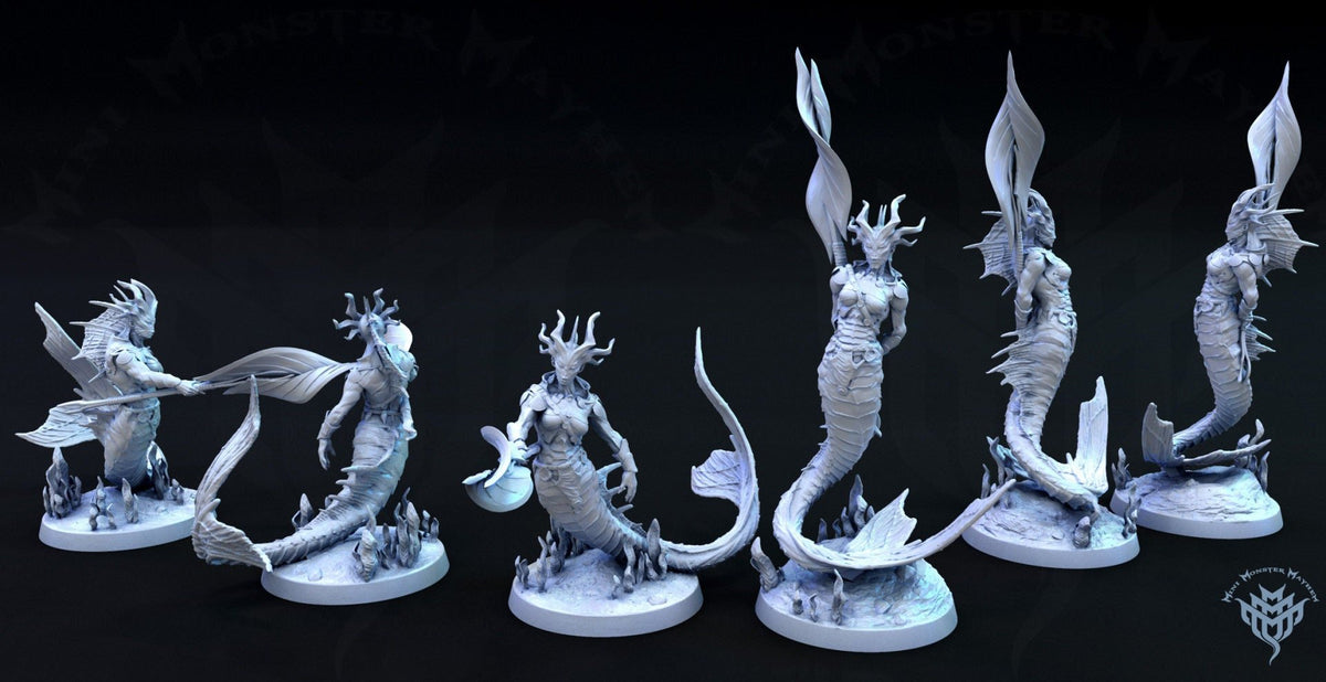 Abyssal Serpents - Depths of the Abyss - Mini Monster Mayhem - Sigmarite Boutique