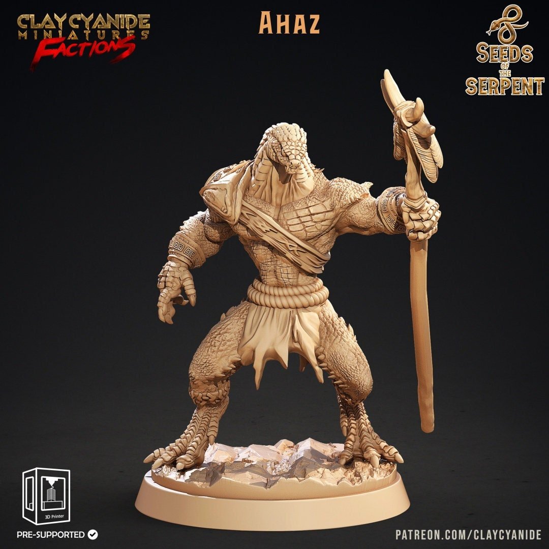 Ahaz - Seeds of the Serpent - Clay Cyanide - Sigmarite Boutique