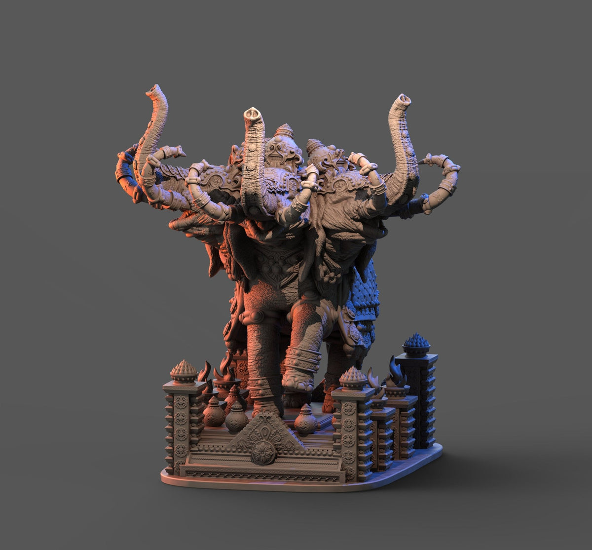 Airavata - Gods of India - Clay Cyanide - Sigmarite Boutique