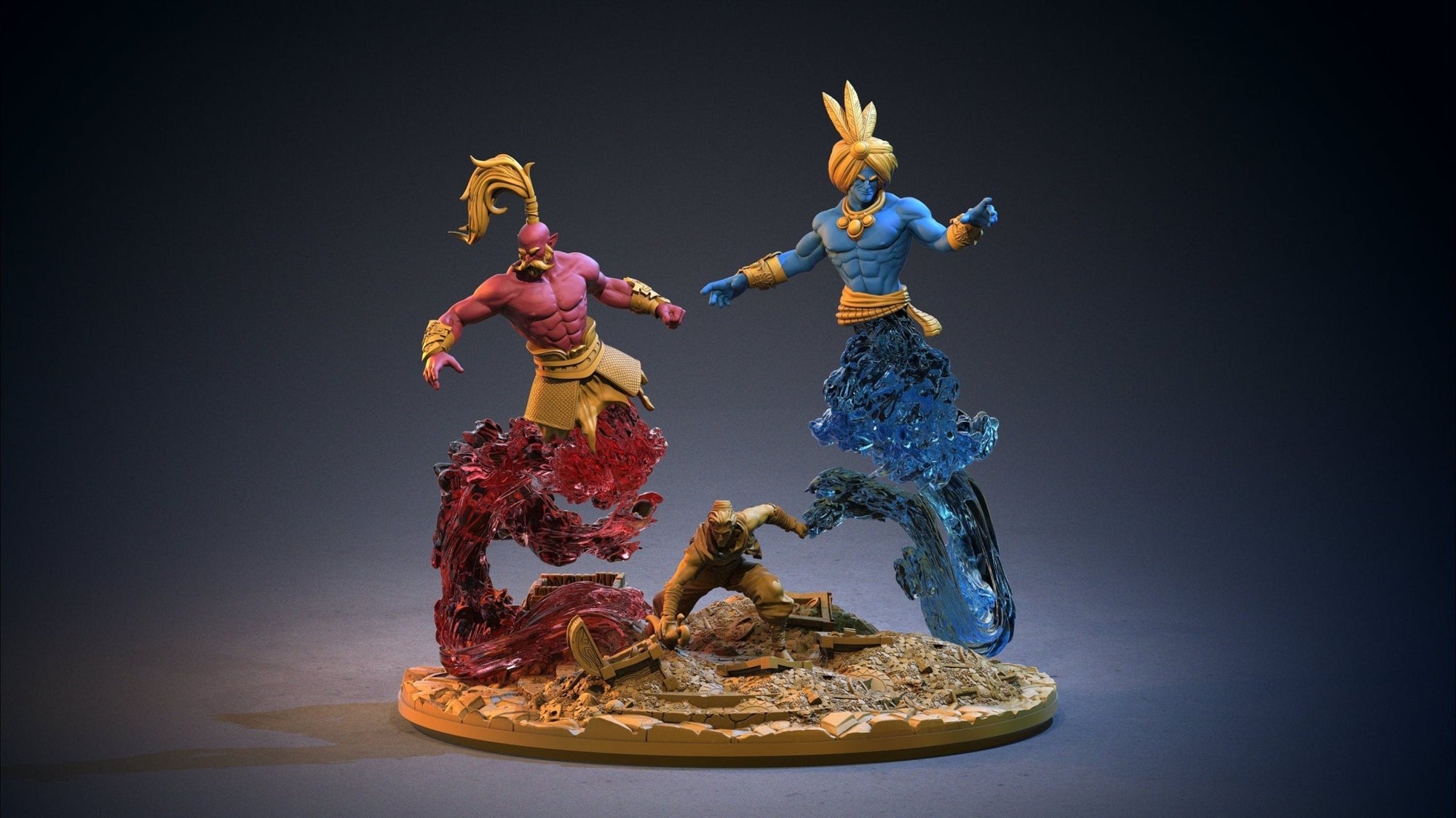Aladdin - Arabian Nights - Clay Cyanide - Sigmarite Boutique