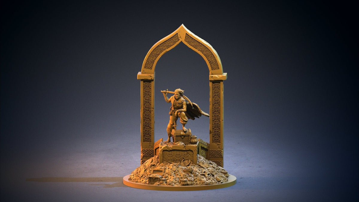 Ali Baba- Arabian Nights - Clay Cyanide - Sigmarite Boutique