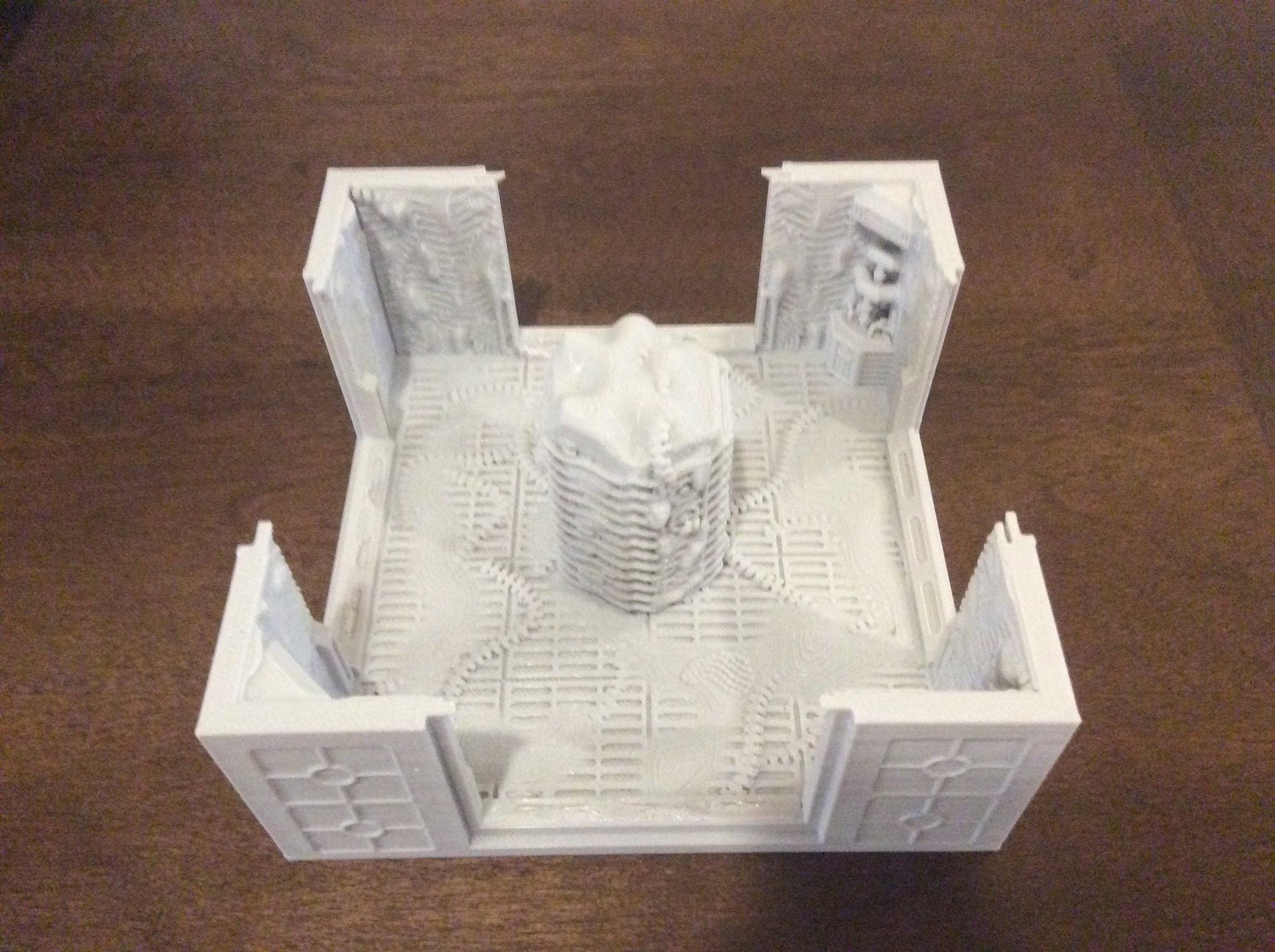 Alien 4-Way Intersection with Computer Terminal - LV-427 Designs - Sigmarite Boutique