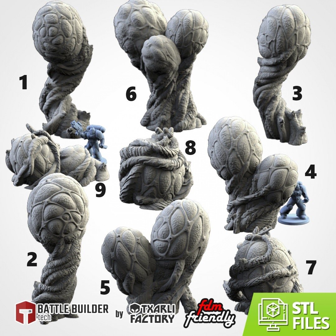 Alien Plants - Txarli Factory - Sigmarite Boutique