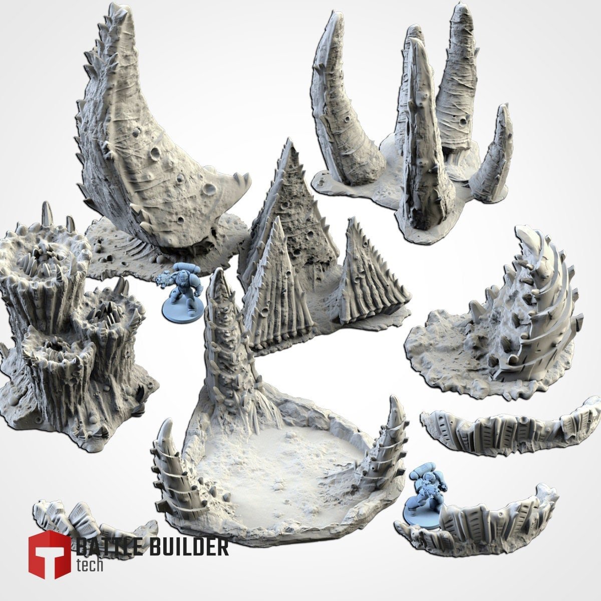 Alien Terrain Set 2 - Txarli Factory - Sigmarite Boutique