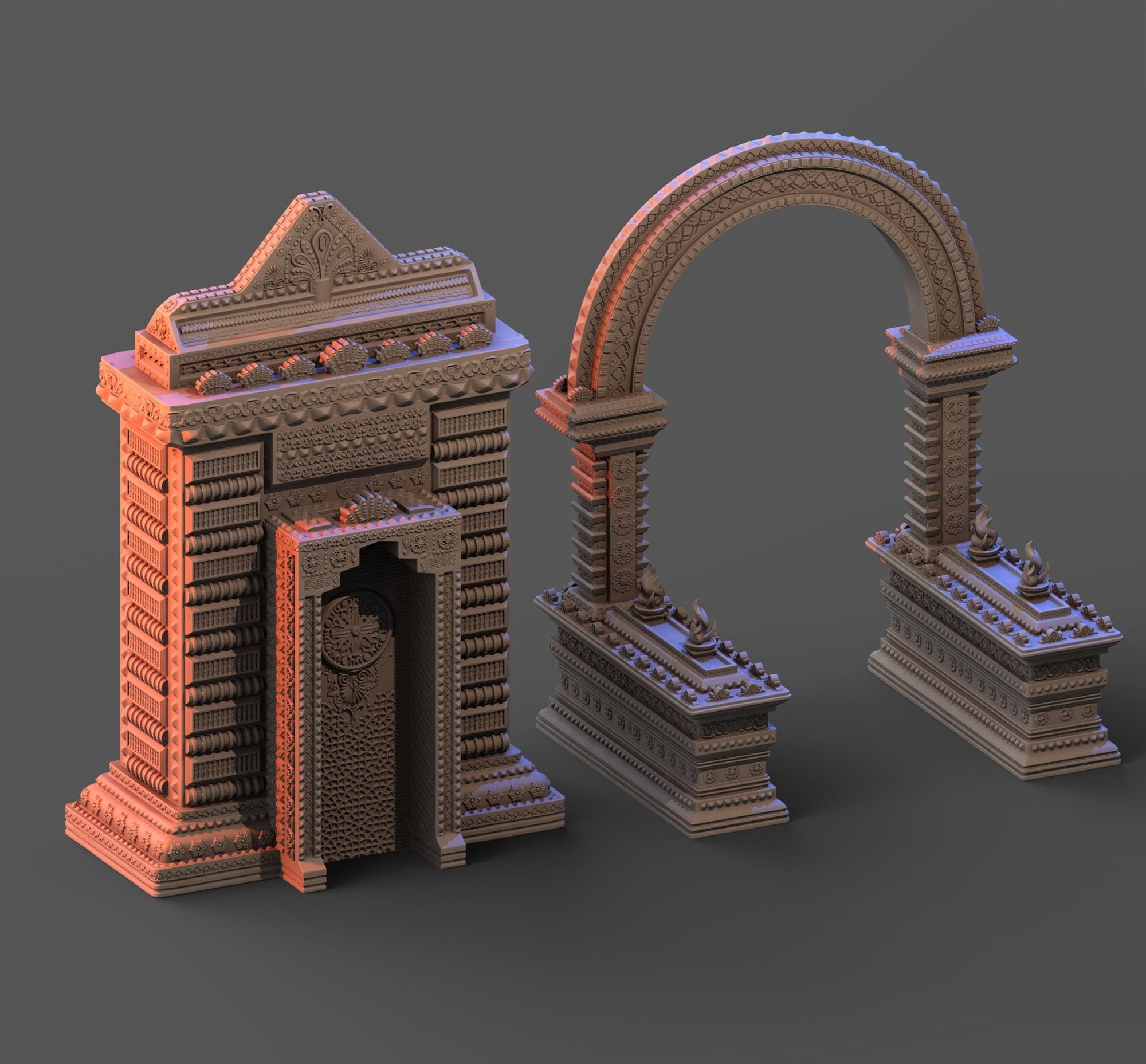 Altar and Gate - Gods of India - Clay Cyanide - Sigmarite Boutique
