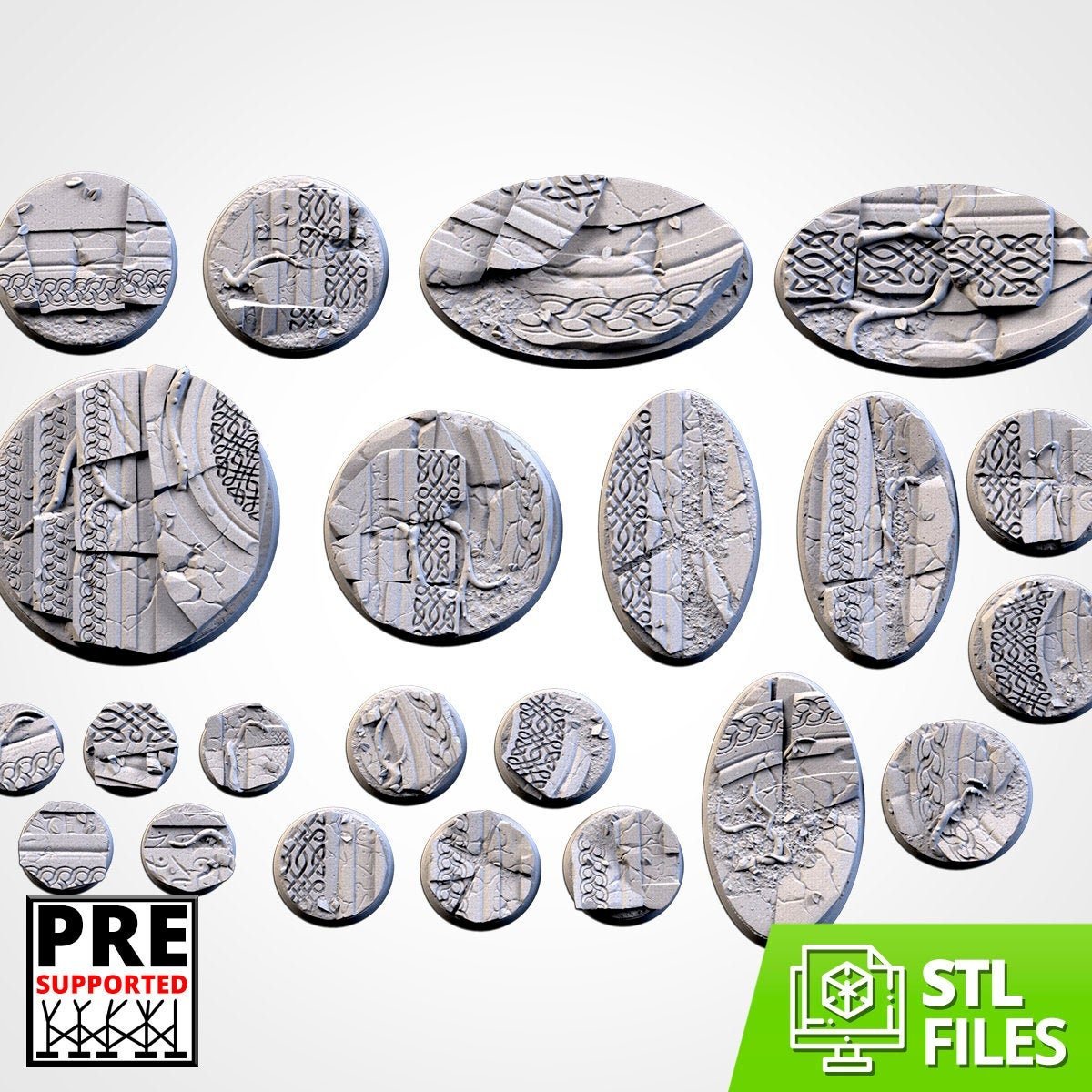 Ancestral Ruins Bases - Txarli Factory - Sigmarite Boutique