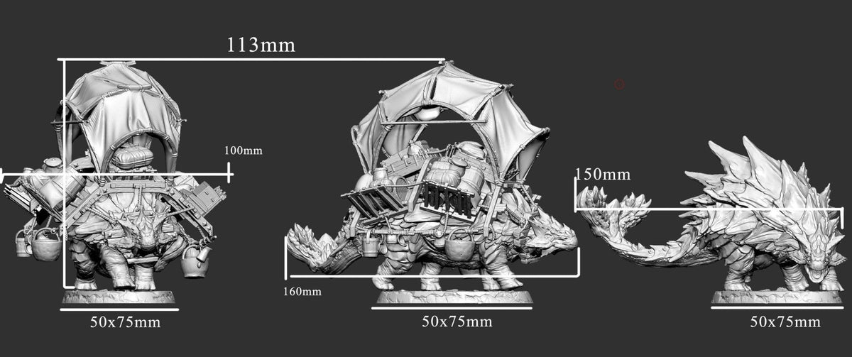 Ankylosaurus - Life Finds a Way - Mini Monster Mayhem - Sigmarite Boutique