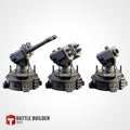 Anti-Aircraft Weapons - Scifi Terrain - 3D Printed PLA Plastic - Sigmarite Boutique