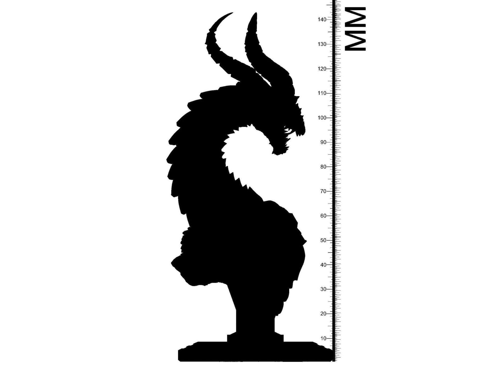 Apsu Bust - Dragon Blood - Clay Cyanide - Sigmarite Boutique