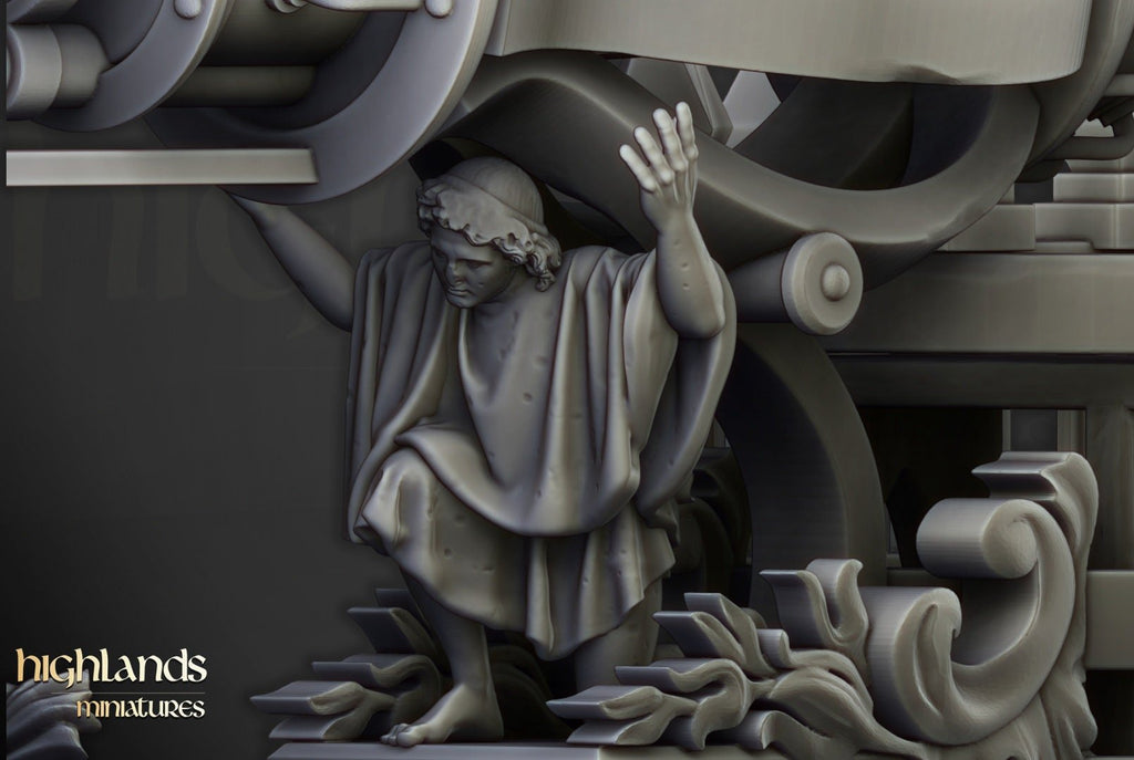 Arcane Cannon on Chariot - Highlands Miniatures - Sigmarite Boutique