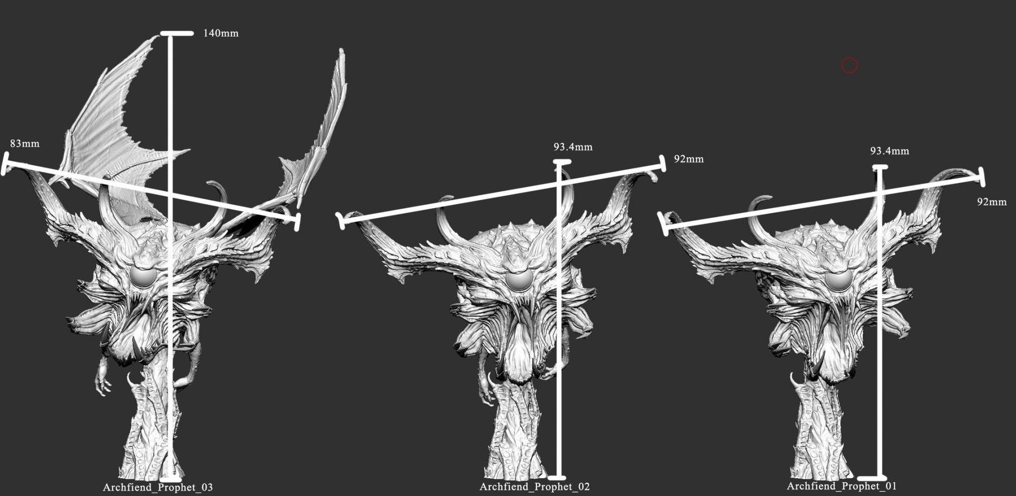 Archfiend Prophet - Harbingers of Cataclysm - Mini Monster Mayhem - Sigmarite Boutique