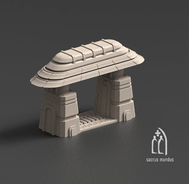 Archway - Lontan, the Commercial Haven - Sacrus Mundus Designs - Sigmarite Boutique