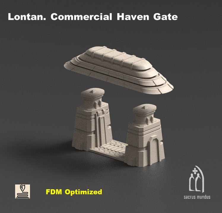 Archway - Lontan, the Commercial Haven - Sacrus Mundus Designs - Sigmarite Boutique