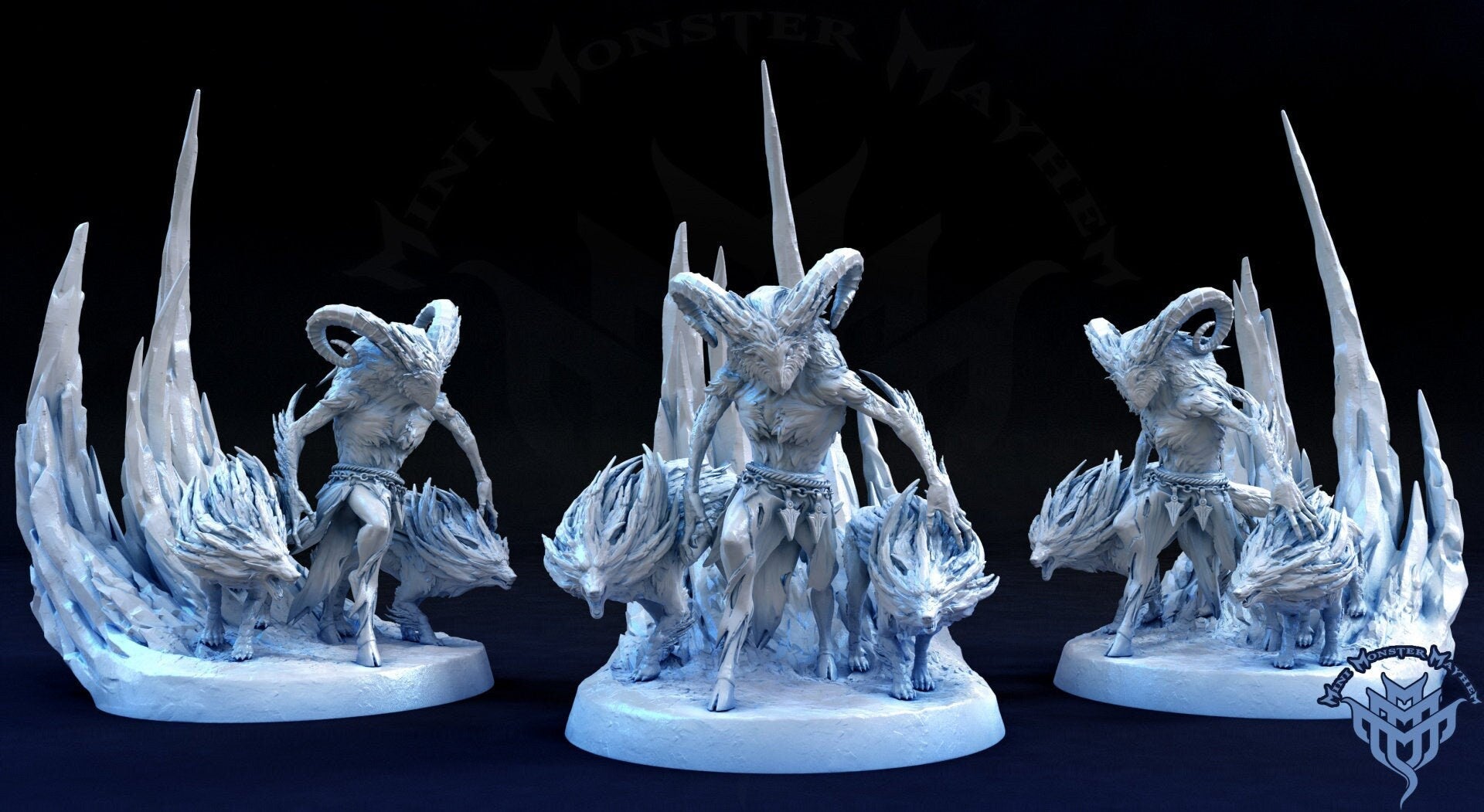Arctic Owl Wanderer - Glacial Depths - Mini Monster Mayhem - Sigmarite Boutique