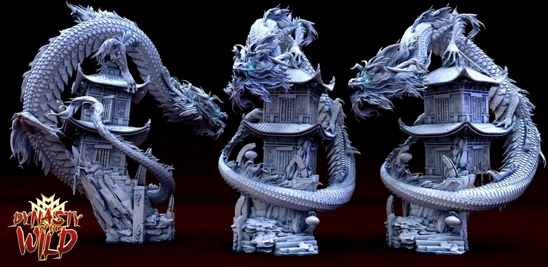 Azure Dragon - Dynasty of the Wild - Mini Monster Mayhem - Sigmarite Boutique