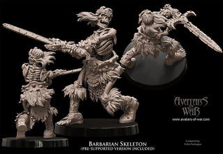 Barbarian Heroes - Avatars of War - Sigmarite Boutique