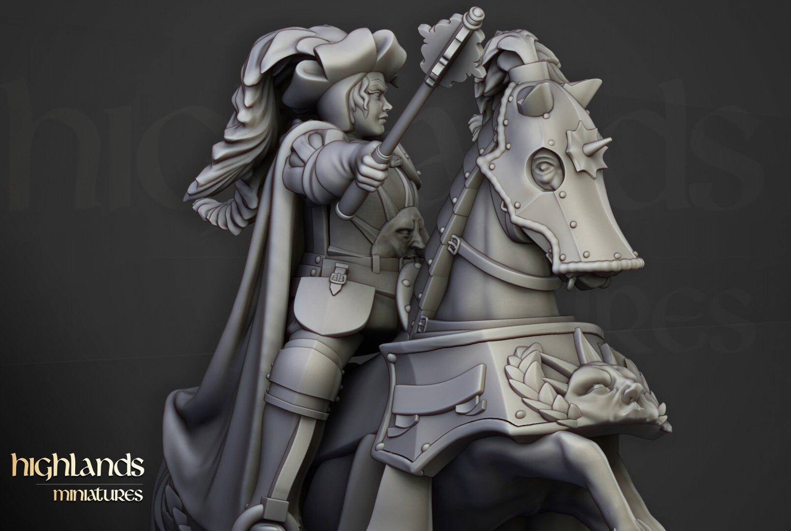 Baroness of Lunnenburg - Highlands Miniatures - Sigmarite Boutique