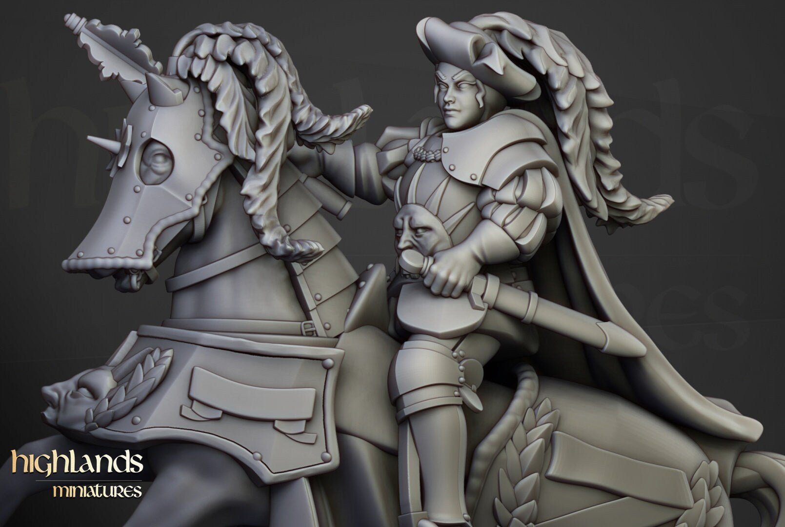 Baroness of Lunnenburg - Highlands Miniatures - Sigmarite Boutique