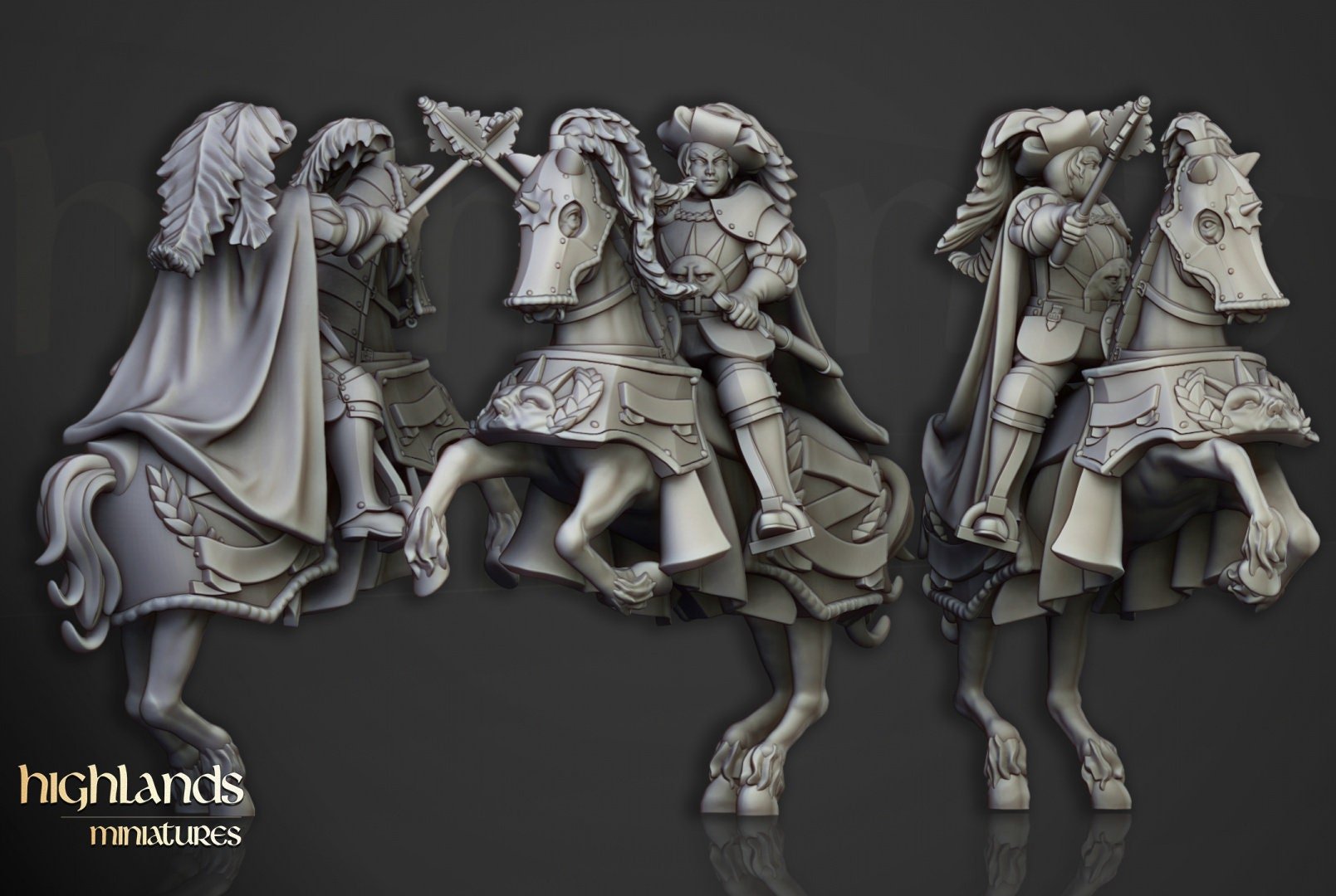 Baroness of Lunnenburg - Highlands Miniatures - Sigmarite Boutique