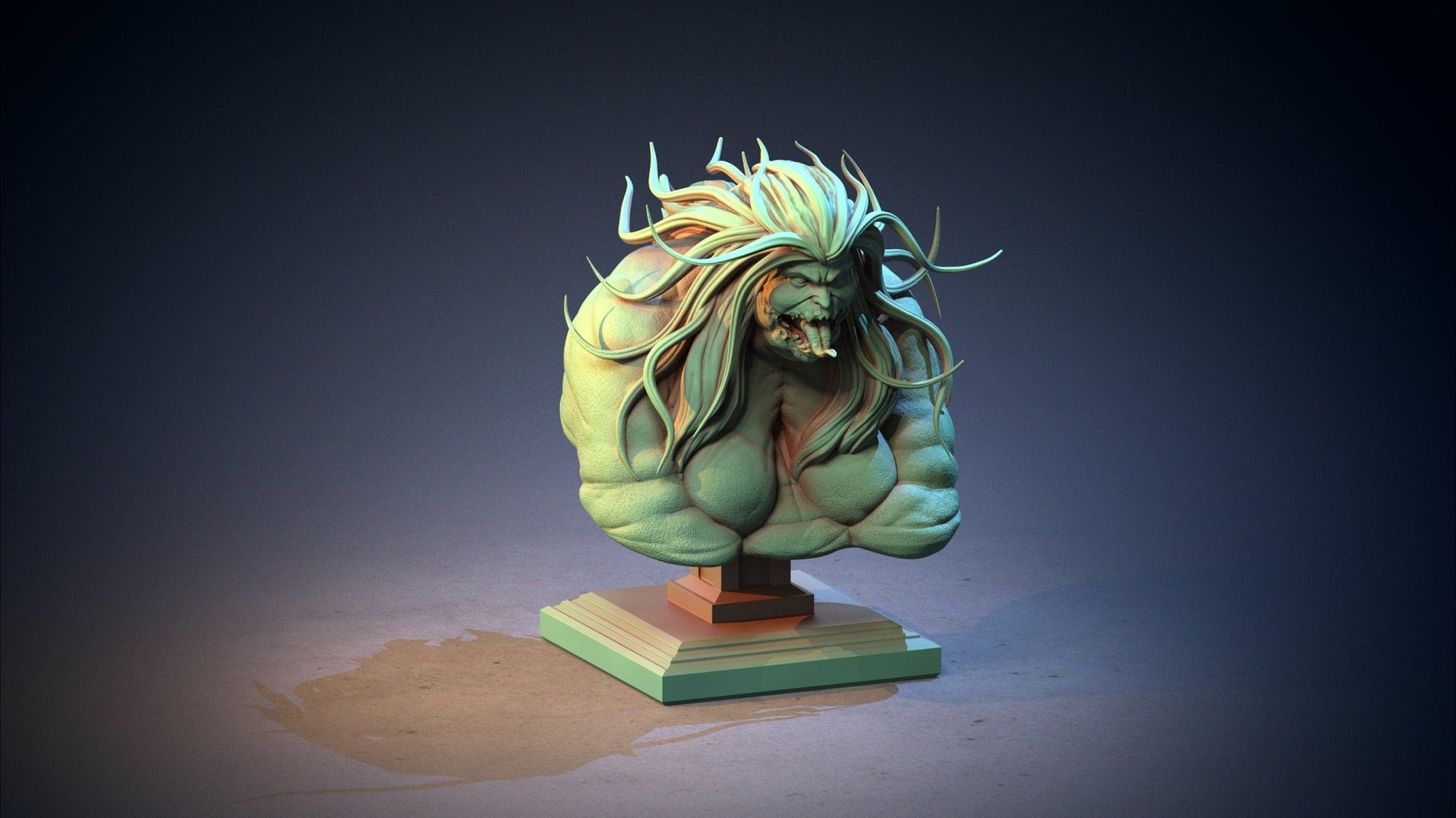 Batibat Bust - Philippine Mythology - Clay Cyanide - Sigmarite Boutique