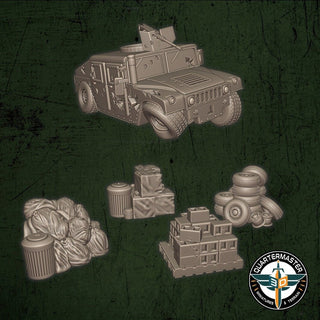 Battlefield Scenery - War in Iraq - Quartermaster 3D - Sigmarite Boutique
