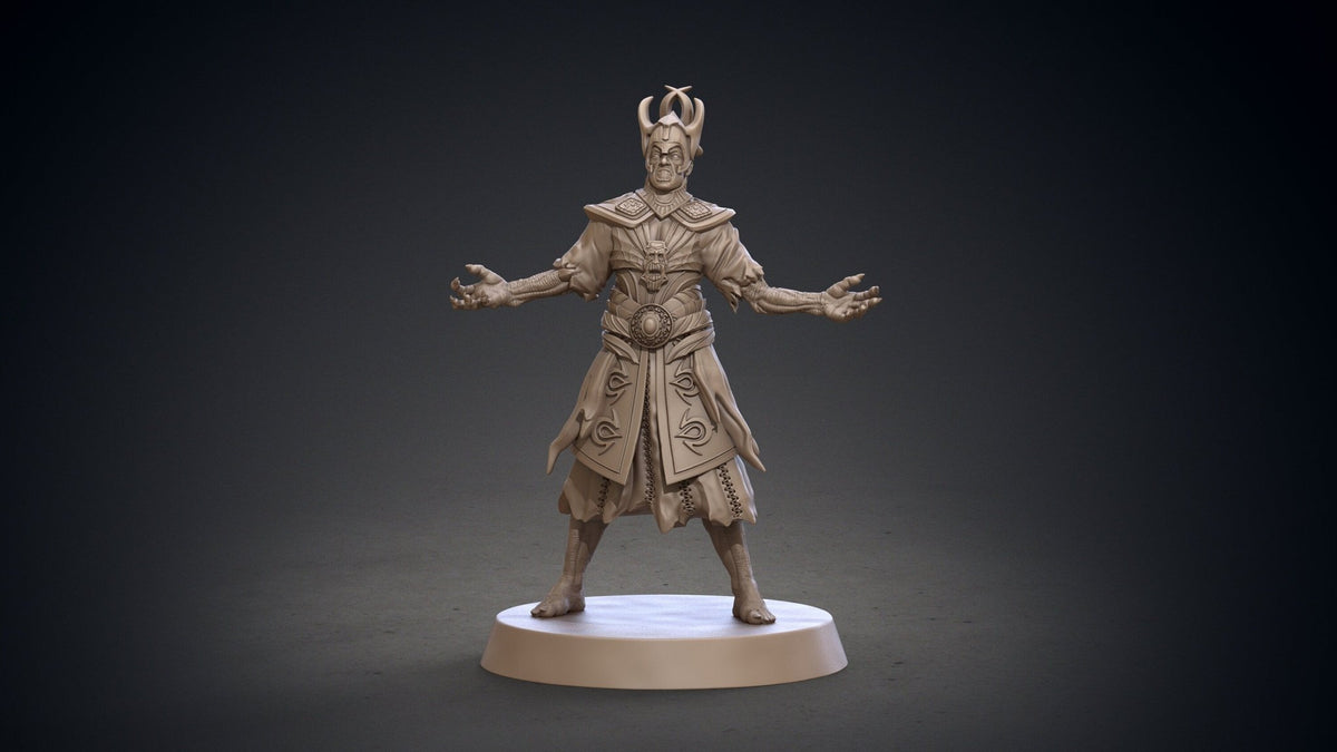 Black Ring Sorcerers - Hyborian Age - Clay Cyanide - Sigmarite Boutique