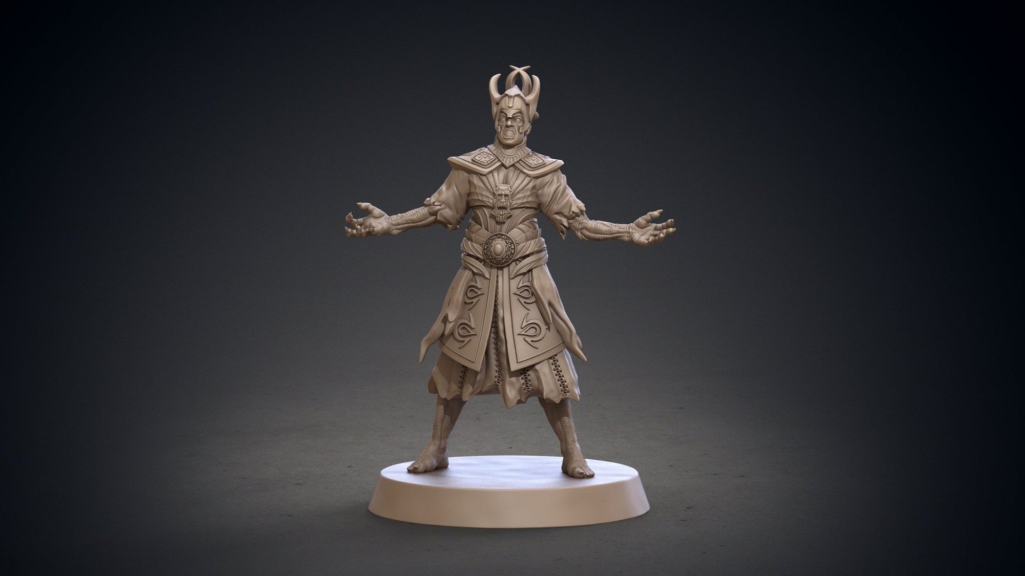 Black Ring Sorcerers - Hyborian Age - Clay Cyanide - Sigmarite Boutique
