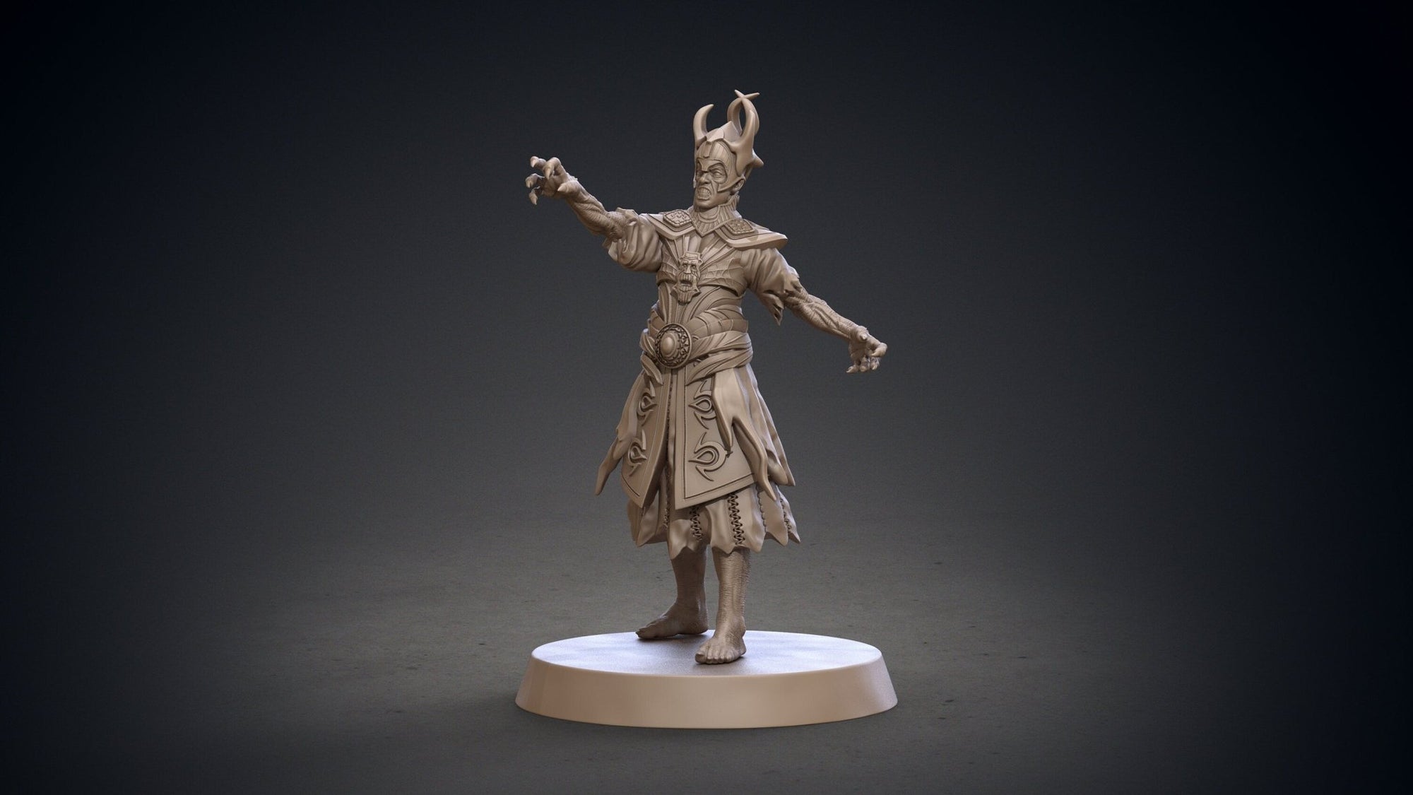 Black Ring Sorcerers - Hyborian Age - Clay Cyanide - Sigmarite Boutique