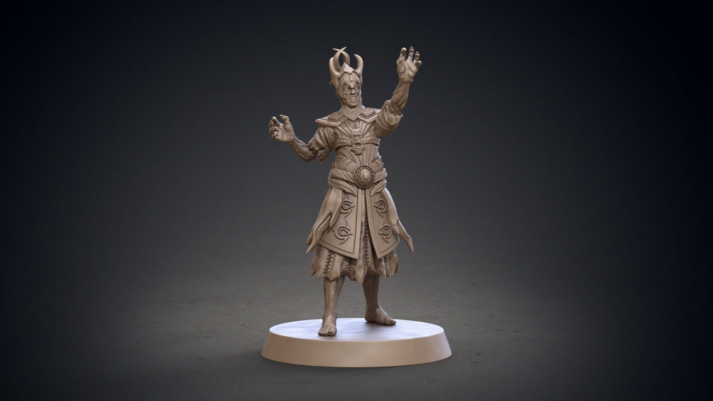 Black Ring Sorcerers - Hyborian Age - Clay Cyanide - Sigmarite Boutique